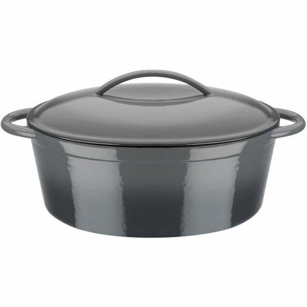 Casserole with lid GSW Grey Cast Iron