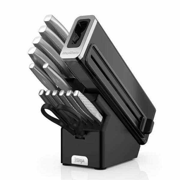 Peilių rinkinys NINJA Plienas Medžio Nerūdijantis plienas 14 Dalys (12 vnt.)