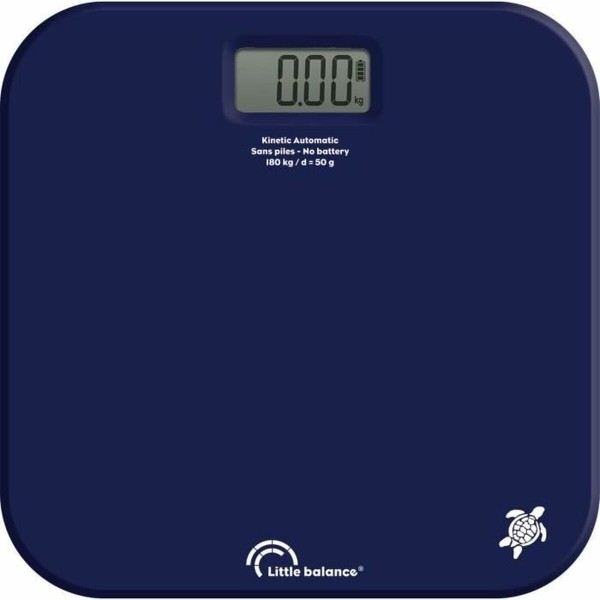 Digital Bathroom Scales Little Balance Kinetic Auto Blue