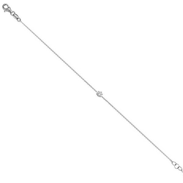 Naisten rannekorut New Bling 9NB-0609 Hopeinen