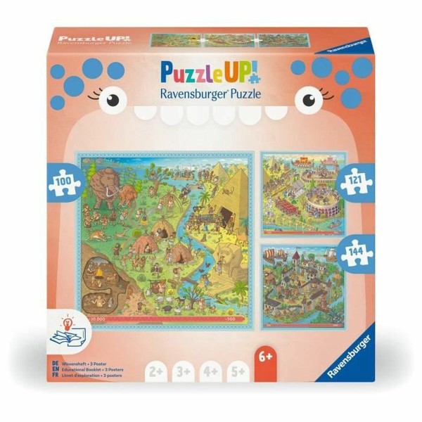 Pusle Ravensburger 100 Tükid, osad