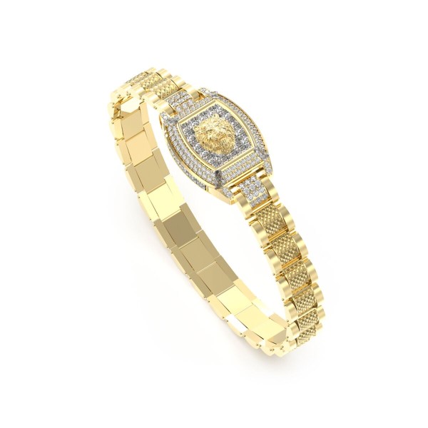Ladies' Bracelet Guess JUMB05000JWYGT-U Golden