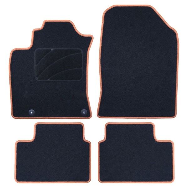Car Floor Mat Set OCC Motorsport OCCKI0038YE Kia Xceed 5 Pieces
