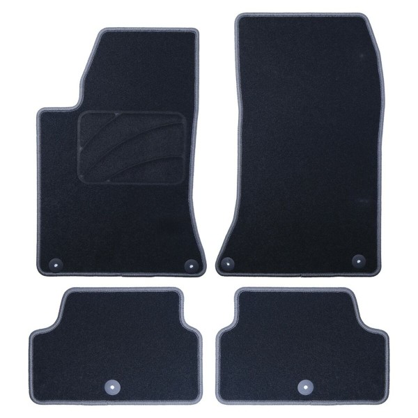 Car Floor Mat Set OCC Motorsport OCCIF0003GD Dark grey Infinity Q30 5 Pieces