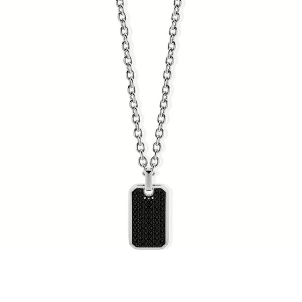 Ladies' Necklace LIU JO MLJ533 Silver Black