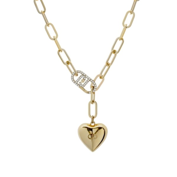 Ladies' Necklace LIU JO LJ2790 Golden