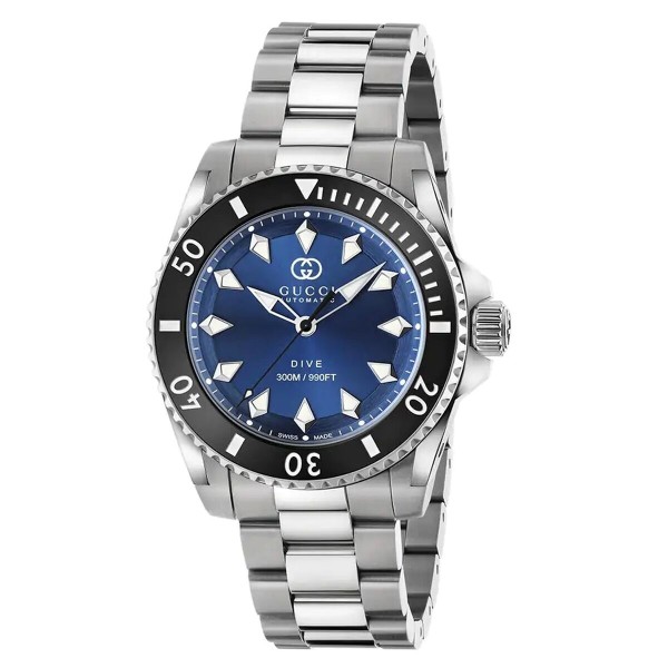 Laikrodis vyrams Gucci YA136362 Sidabras