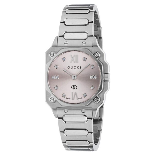 Ladies' Watch Gucci YA166501 Silver