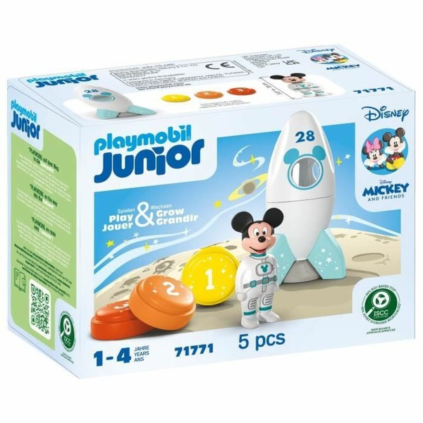 Playset Playmobil Junior 71771 Mickey astronaut Disney 5 Kappaletta