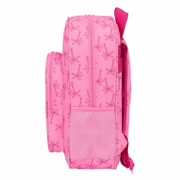 Skolas soma Lilo & Stitch Chill Rozā Piparmētra 26 x 34 x 11 cm