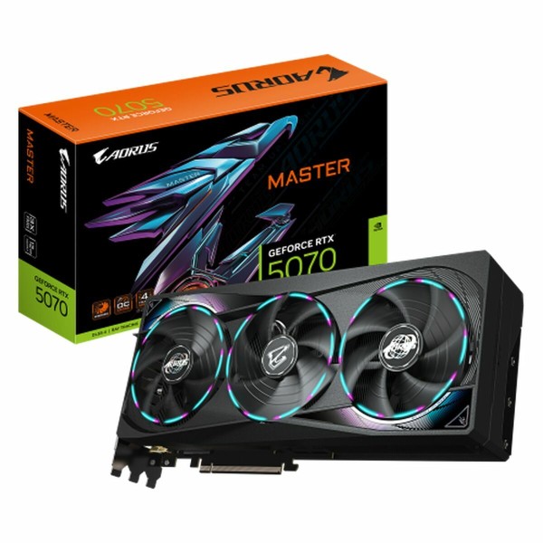 Vaizdo korta Gigabyte 9VN5070AM-00-G10 nvidia geforce rtx 5070 12 GB GDDR6 GDDR7
