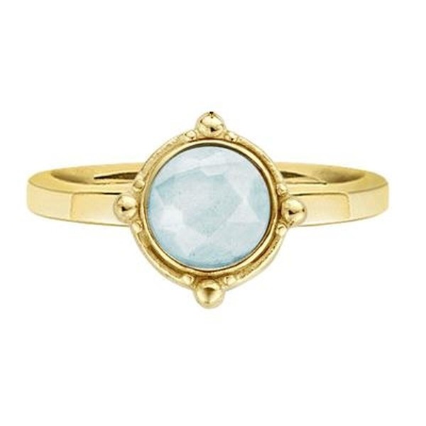 Ladies' Ring CO88 Collection 8CR-10018 Golden 18