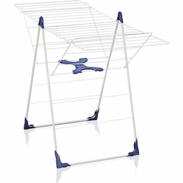 Apģērbu Žāvēšanas Aukla Leifheit 81408 CLASSIC 200 Flex Tērauds polipropilēns Plastmasa Zils Balts 20 m