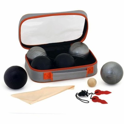 Boules Set Black Silver...