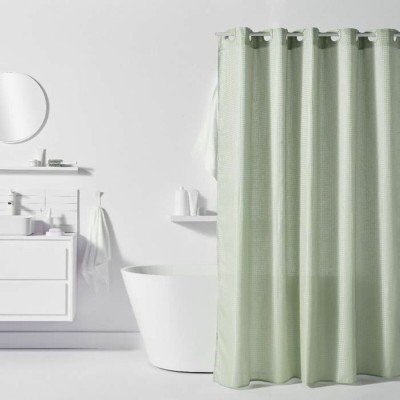 Shower Curtain TODAY Green...
