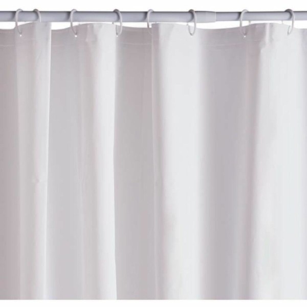 Shower Curtain TODAY White PEVA 180 x 200 cm (12 Units)