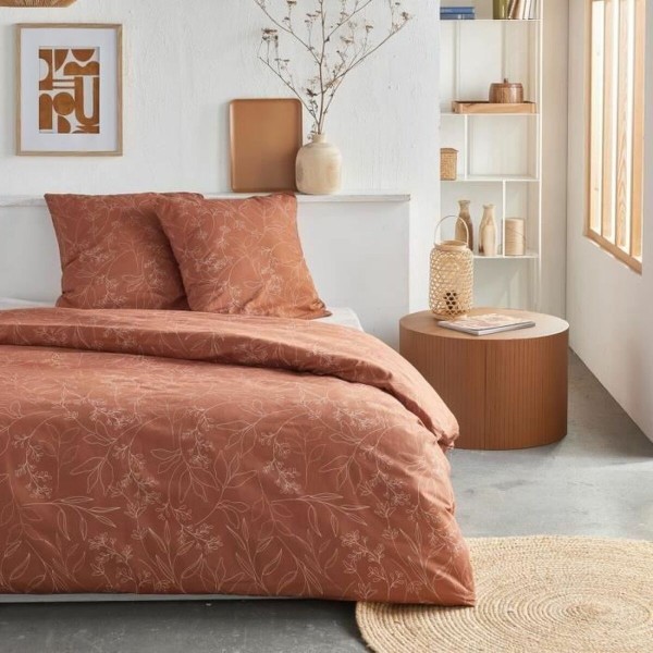 Tekikoti komplekt TODAY Oranž Orange Voodi 180/200 cm 2 Tükid, osad