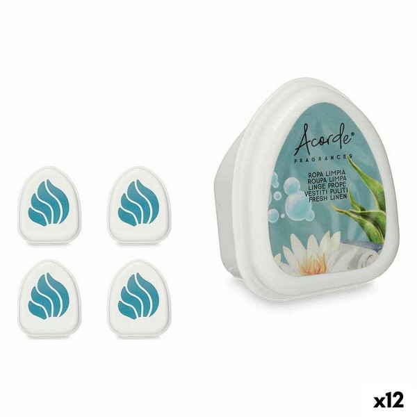 Gaisa atsvaidzinātāja komplekts Acorde MINIG-FRESHLINE Tīras Drēbes 50 g (12 gb.)