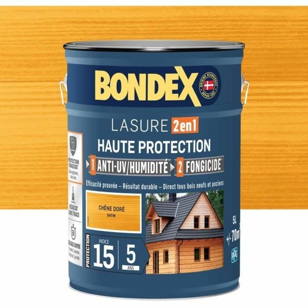 Лак Bondex Jaune сатин 5 L