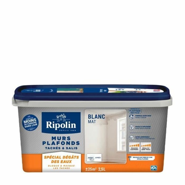 Krāsa Ripolin Balts 4 Kg 20 kg 750 ml 4 L