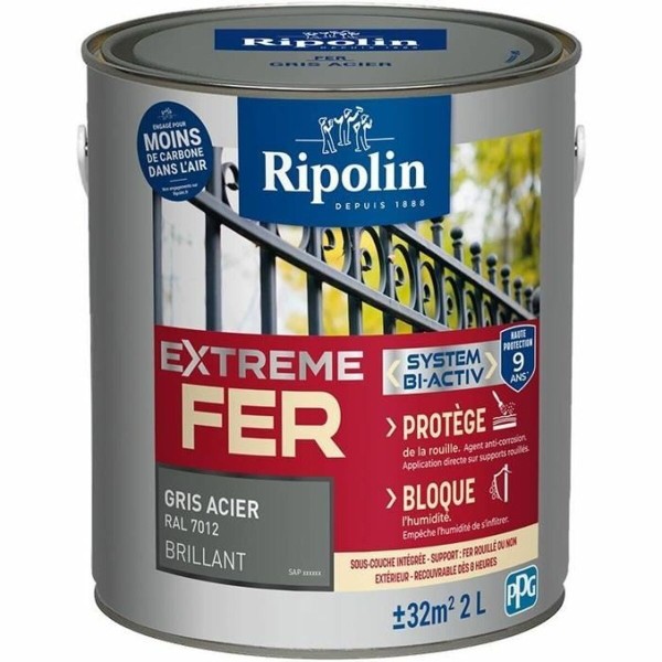 Эмаль Ripolin Серый яркий