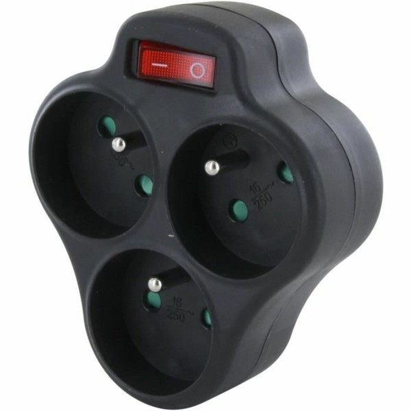 3-pesaga pistik toitelülitiga Chacon Dominó 3x16A