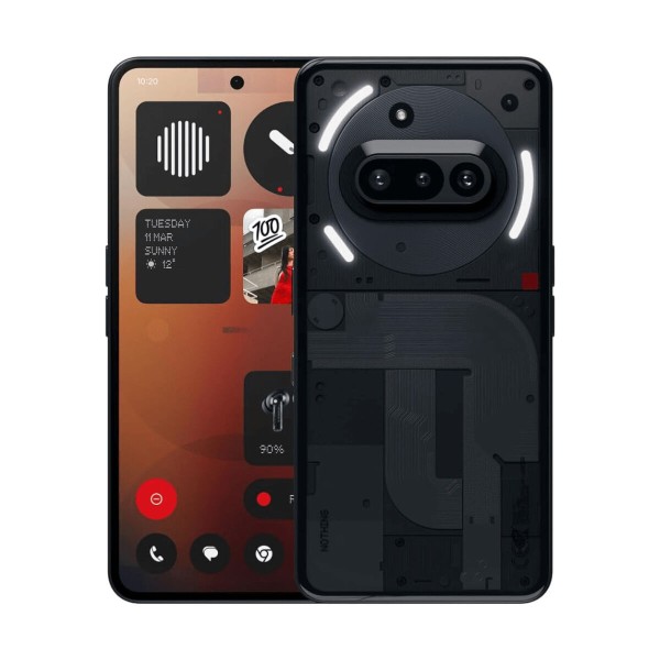 Išmanusis Telefonas Nothing Phone 3a 5G Octa Core 12 GB RAM 256 GB Juoda 6,67"