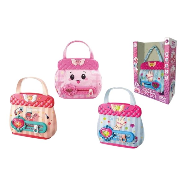 Laukku Sininen Pinkki 19 x 26 x 24 cm