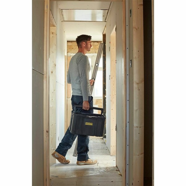 Toolbox Stanley Black polypropylene Plastic