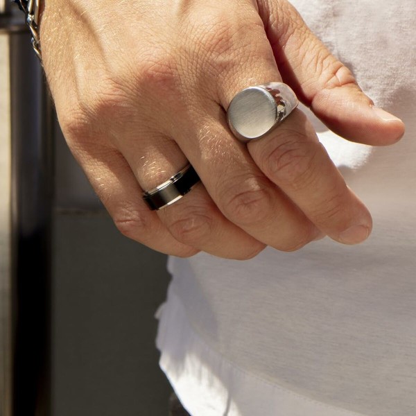 Vyriški žiedas Lotus LS2395-3/228 Sidabras