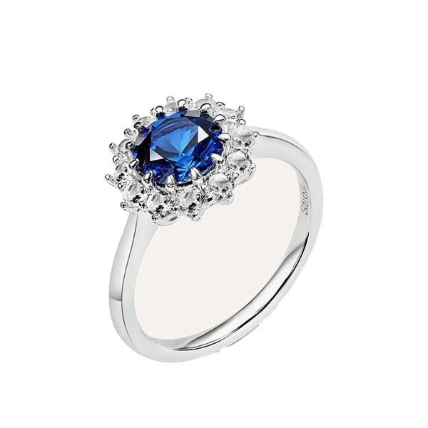 Ladies' Ring Stroili 1694865 Silver Blue