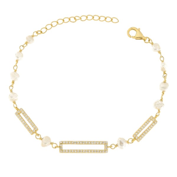 Женские браслеты New Bling 9NB-PRL11B