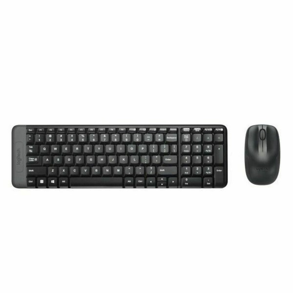 Klaviatuur Logitech 920-008318 Must Hispaaniakeelne Qwerty