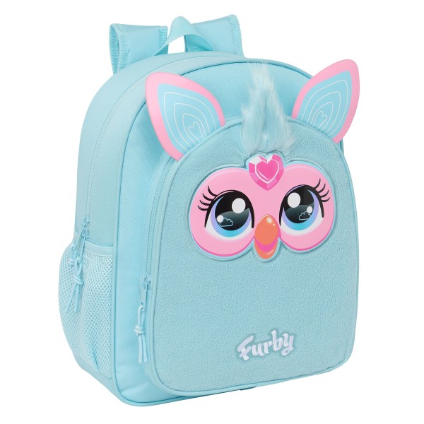 Школьный рюкзак Furby Небесный синий 32 x 38 x 12 cm