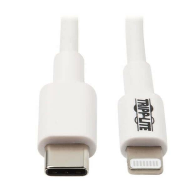 Кабель USB-C—Lightning Eaton M102-003-WH Белый 90 cm