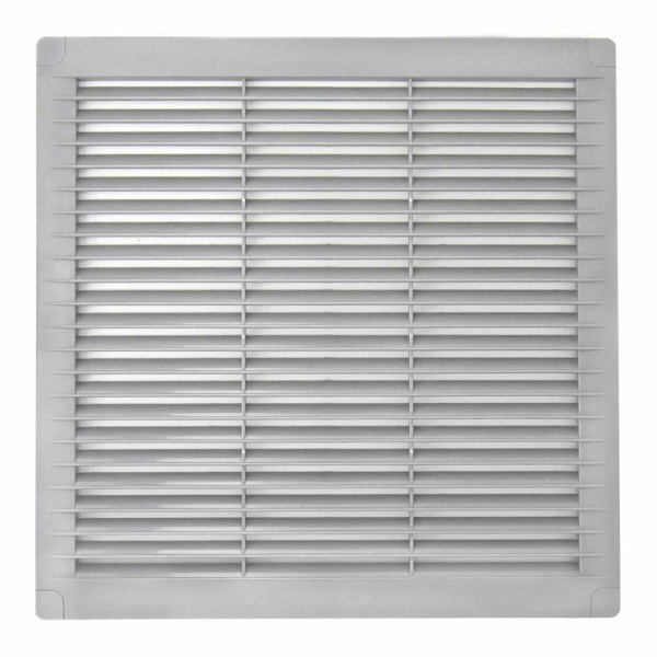 Ventilācijas režģis EDM 87707 Pelēks 25 x 25 x 0,7 cm Moskītu tīkls