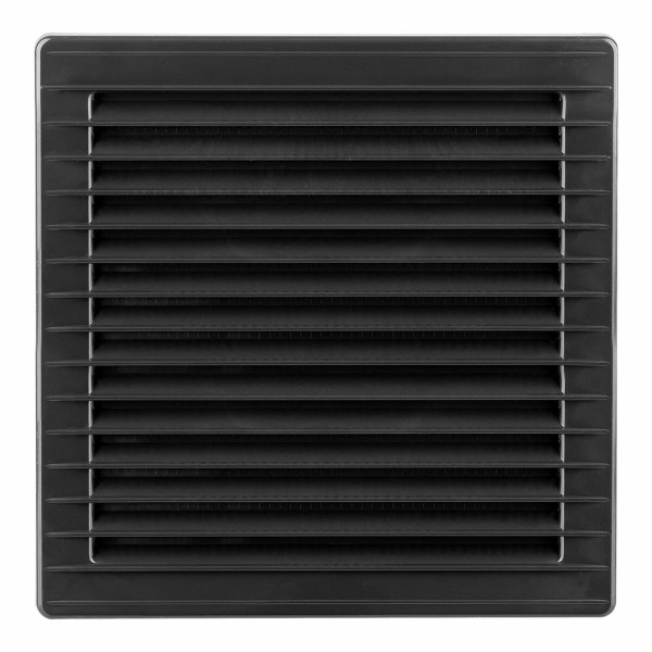 Ventilācijas režģis EDM 87726 Antracīts 17 x 17 x 1,15 cm Moskītu tīkls