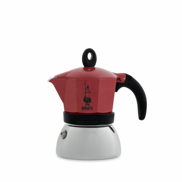 Итальянская Kофеварка Bialetti 0006944/NP Красный Металл Алюминий 150 ml