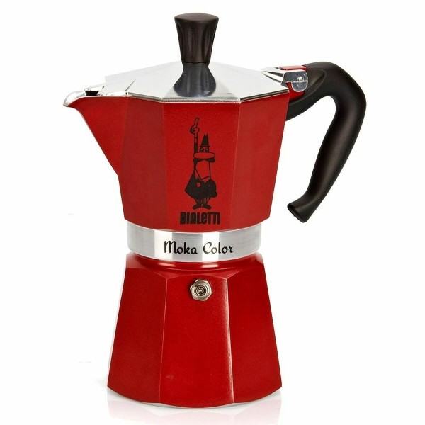 Итальянская Kофеварка Bialetti 0004943/NP Красный 6 Чашки