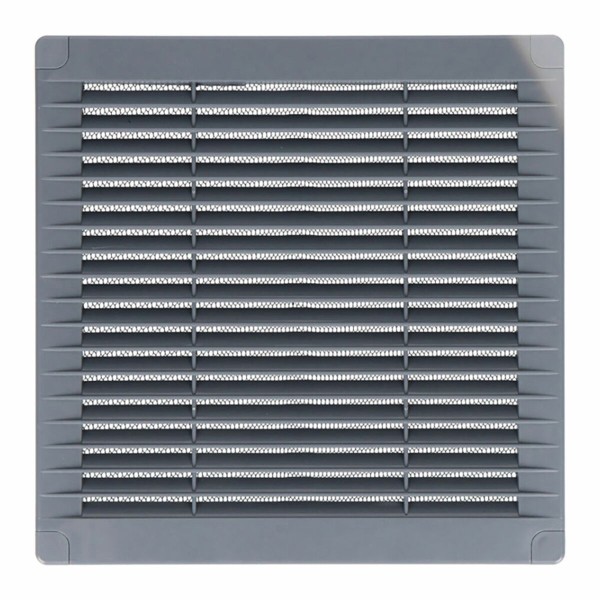 Ventilācijas režģis EDM 87701 Pelēks 10 x 10 cm