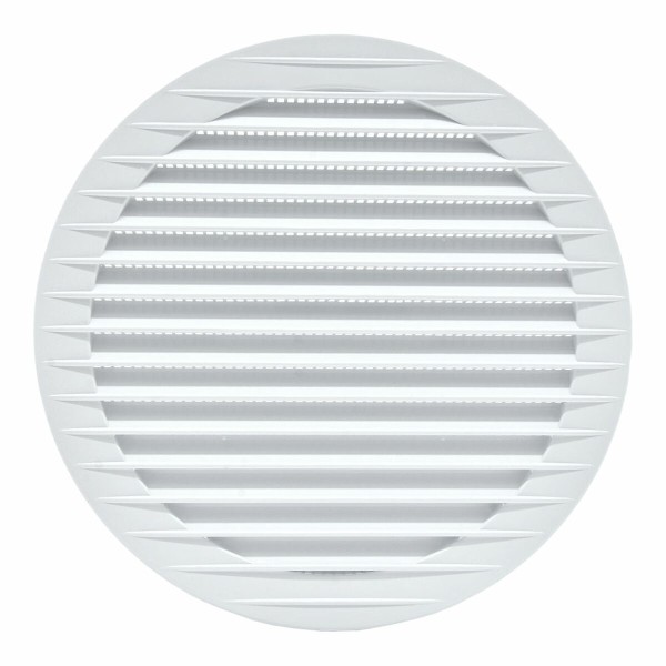 Ventilācijas režģis EDM 87721 Balts Ø 15 cm