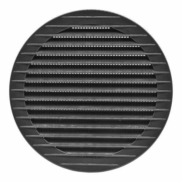 Ventilācijas režģis EDM 87722 Antracīts Ø 15 cm