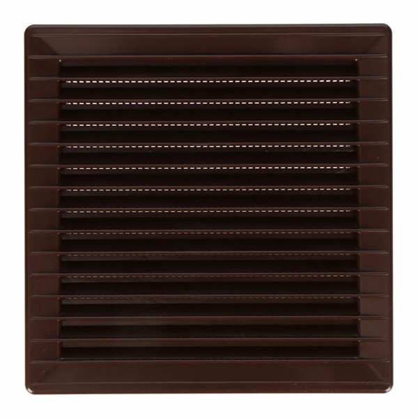 Ventilation grille EDM 87729 Brown 14 x 14 cm