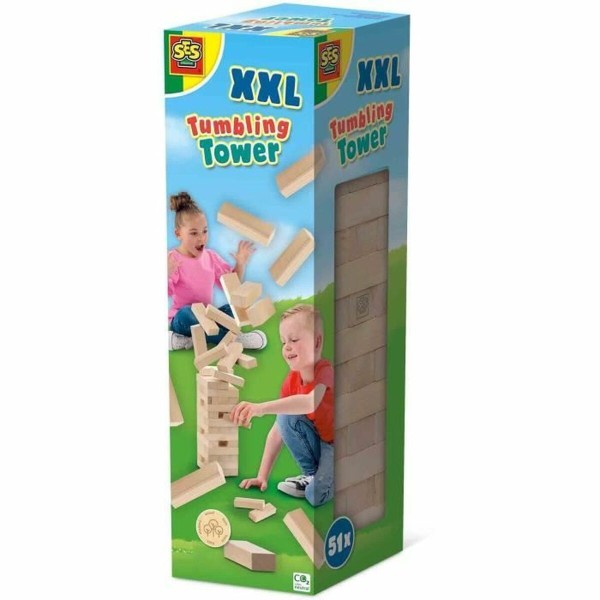 Prasmju Spēle SES Creative XXL Tumbling Tower