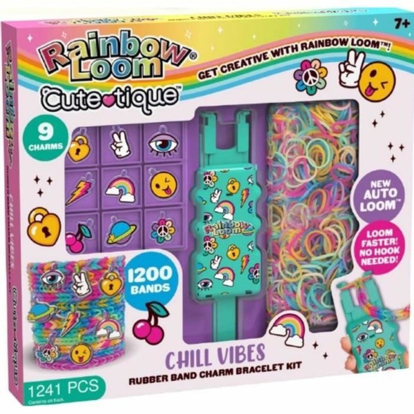 Karoliukai Bandai Rainbow Loom Cute Tique