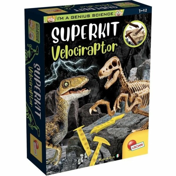 Edukacinis žaidimas Lisciani Giochi I'm GENIUS Super Kit Velociraptor Nuevo