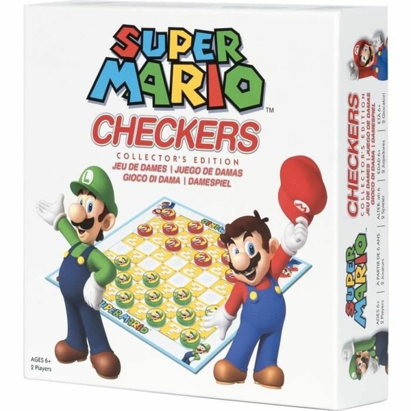 Spēlētāji Goliath Super Mario Checkers