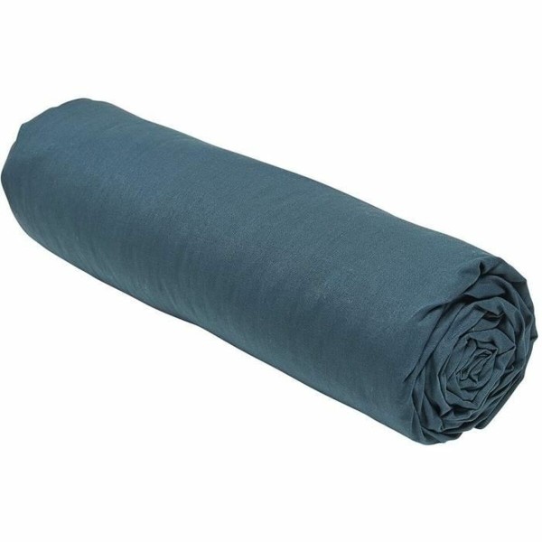 Fitted bottom sheet TODAY Blue 180 x 200 cm