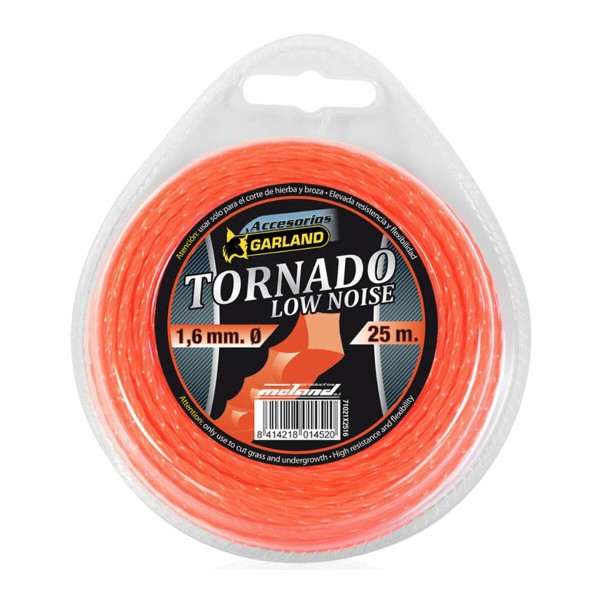 Trimmeri niit Garland Tornado X 71021X2516 25 m 1,6 mm Madal müratase