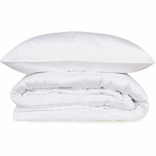 Duvet cover set White 220 x 240 cm